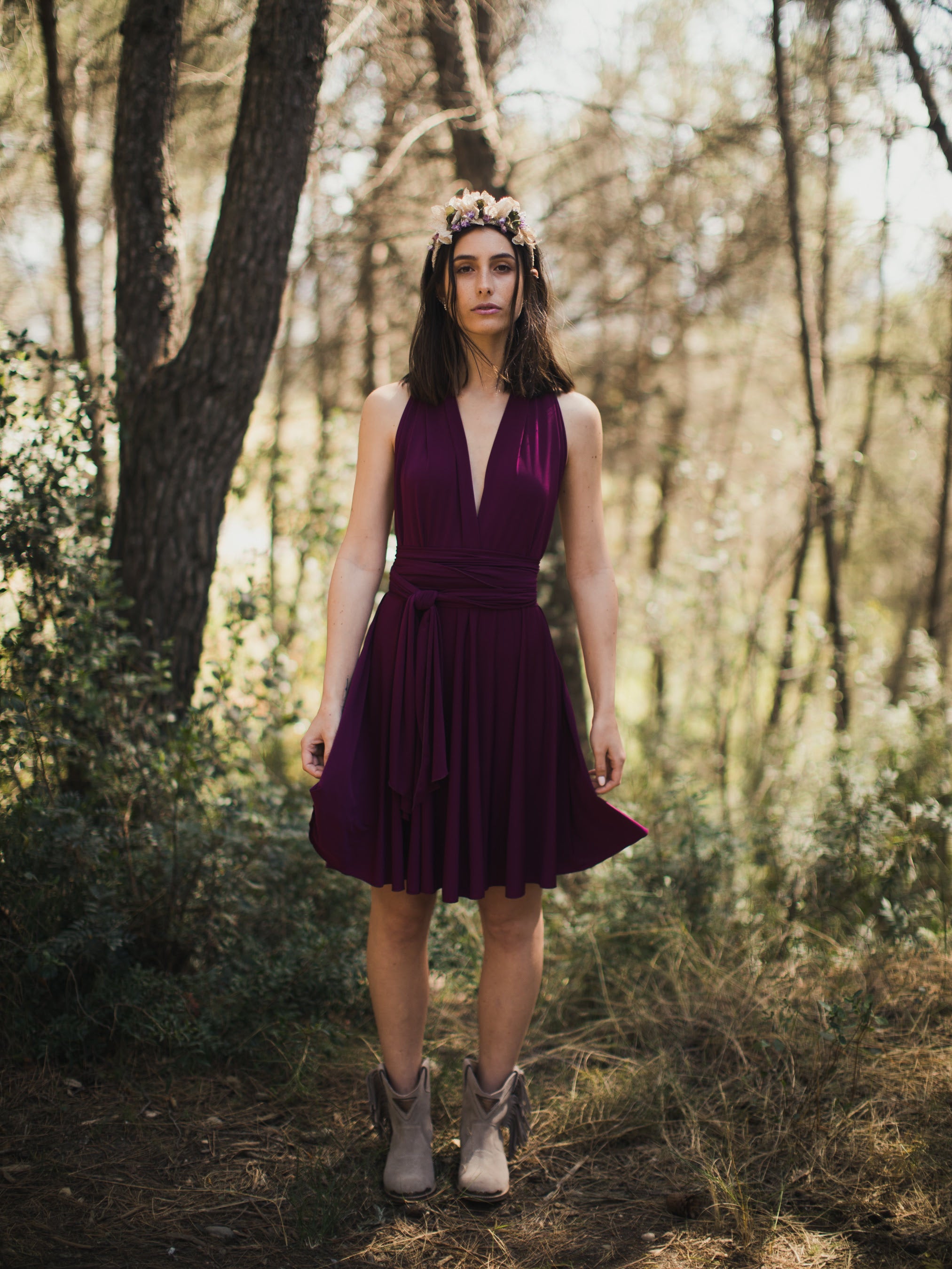 70-Way Stretch Mini Dress