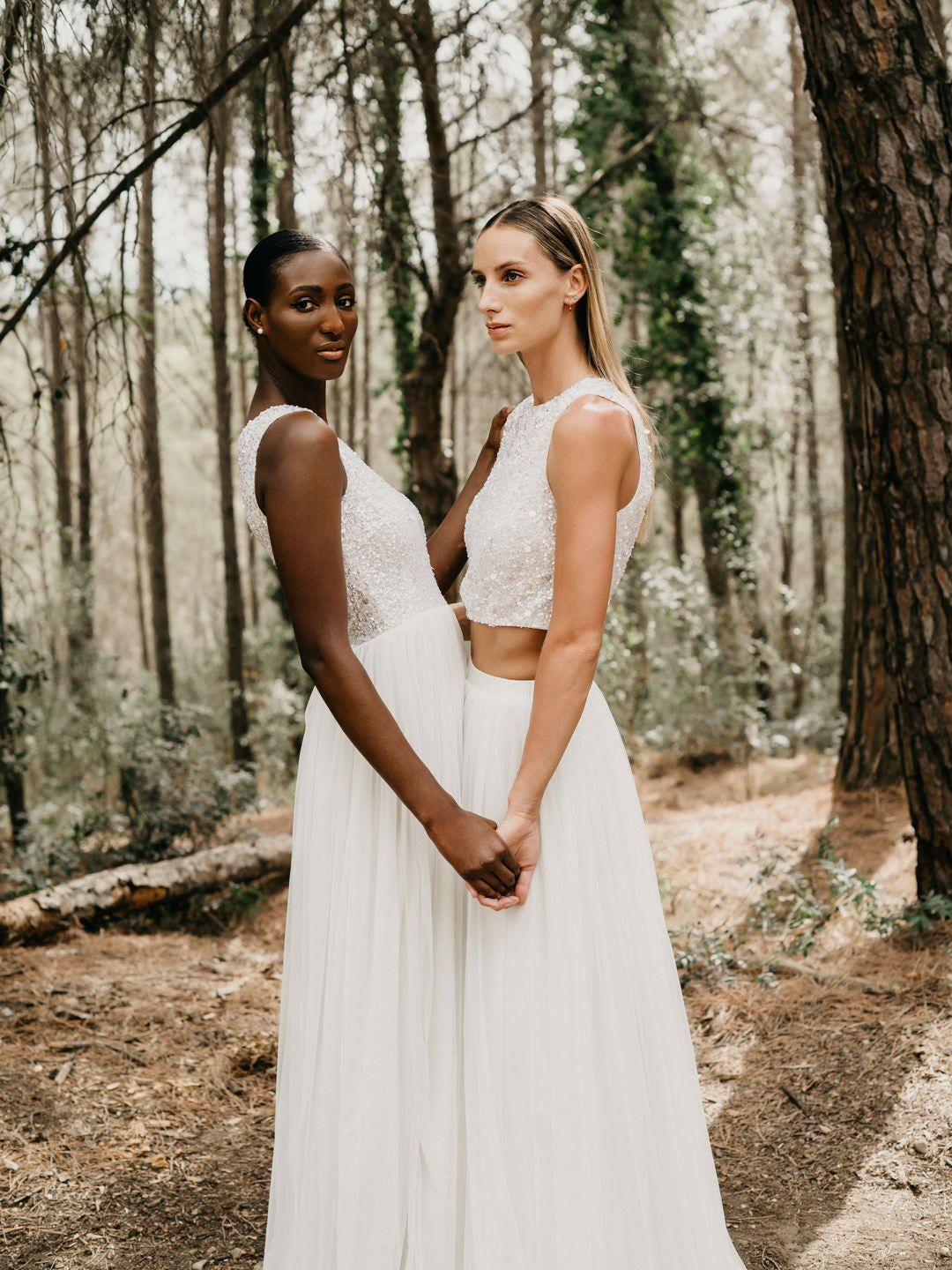 Ines Cream Maxi Skirt