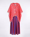 Cotton Blend Boho Maxi Dress