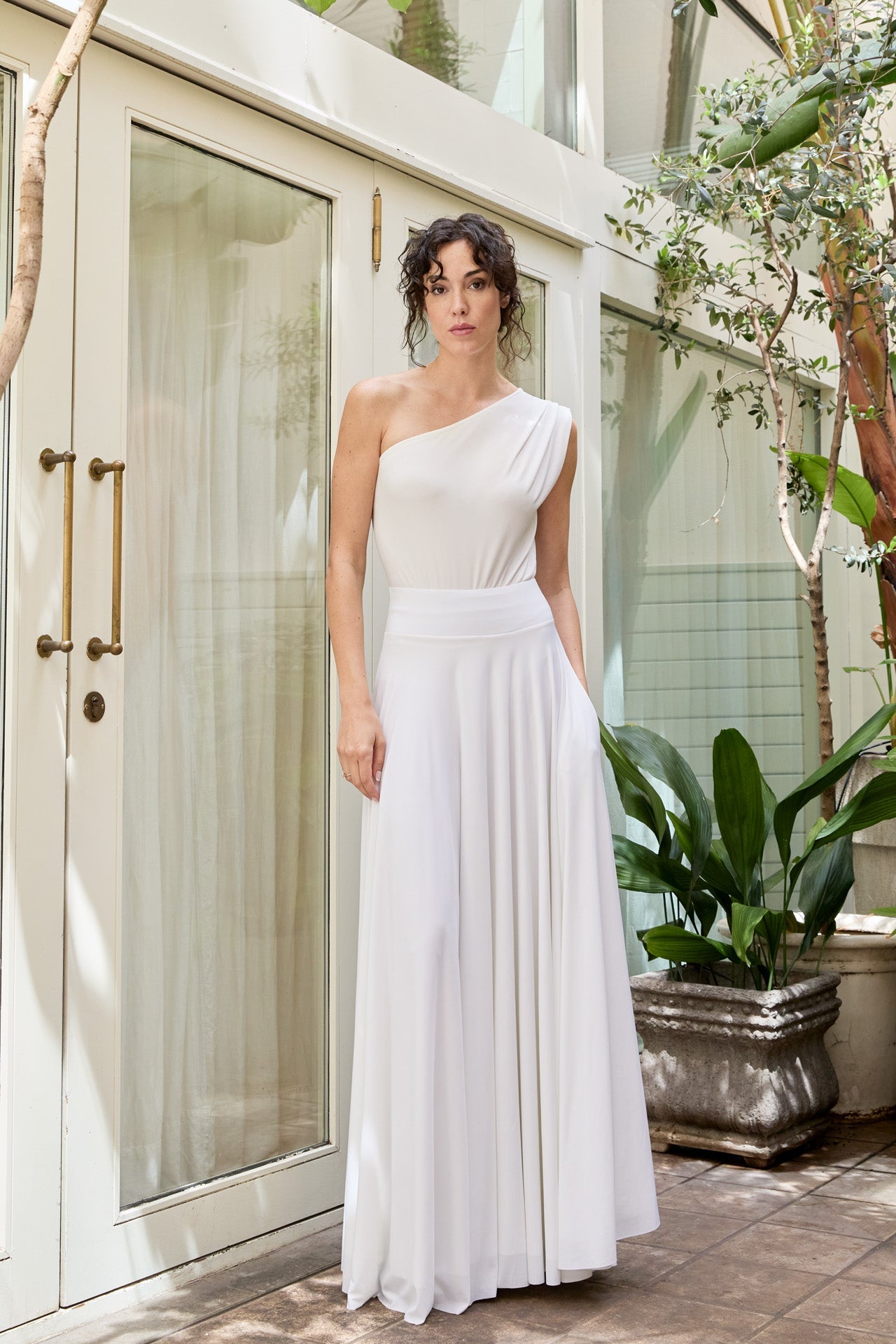 Ivory Bridal Skirt Pockets