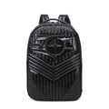 PU Skull Laptop Travel Backpack