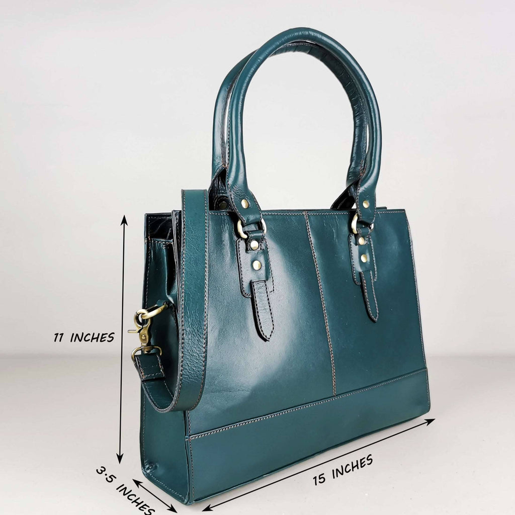 15" Full-Grain Laptop Bag
