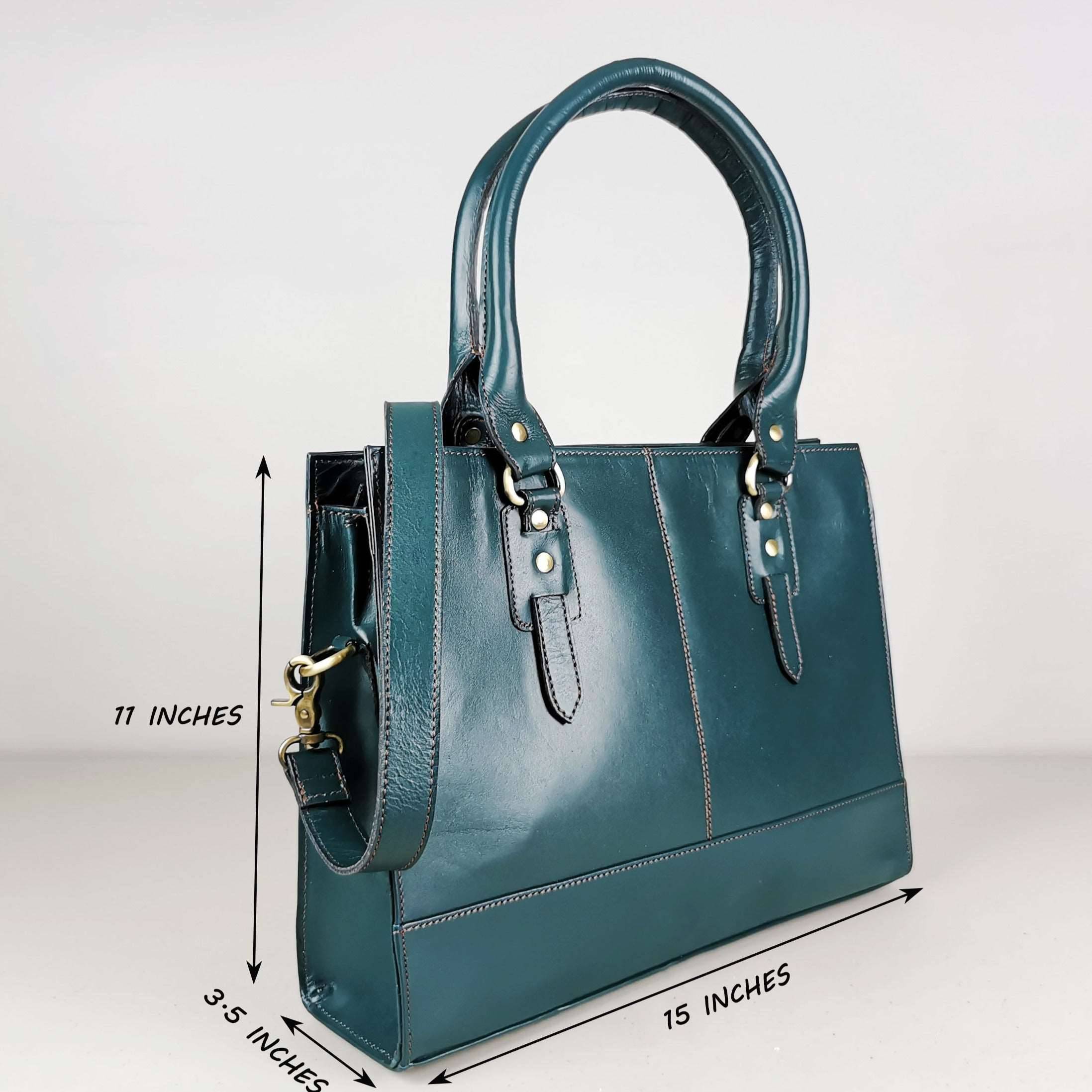 15" Full-Grain Laptop Bag