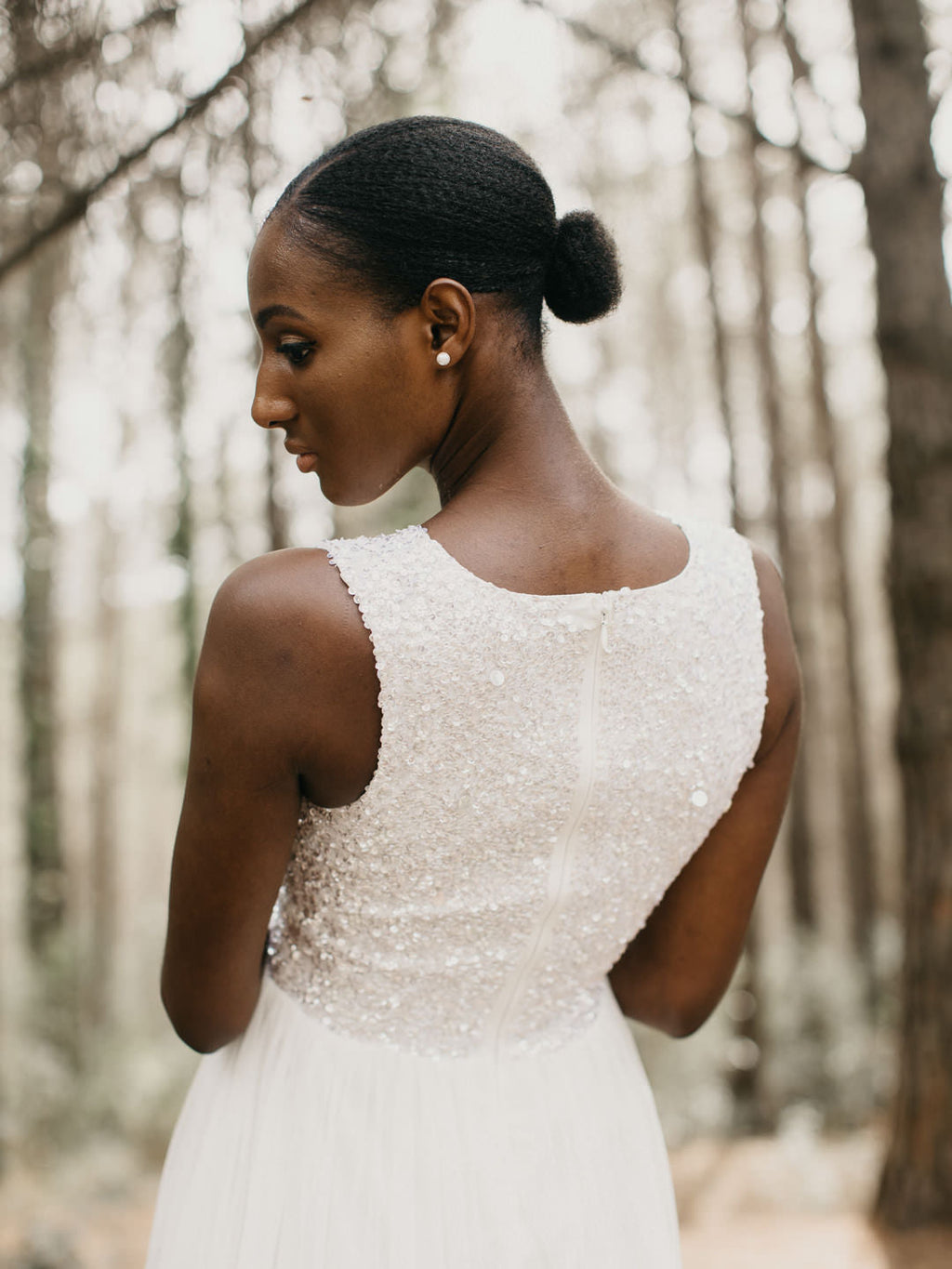 White Bridal Maxi Dress