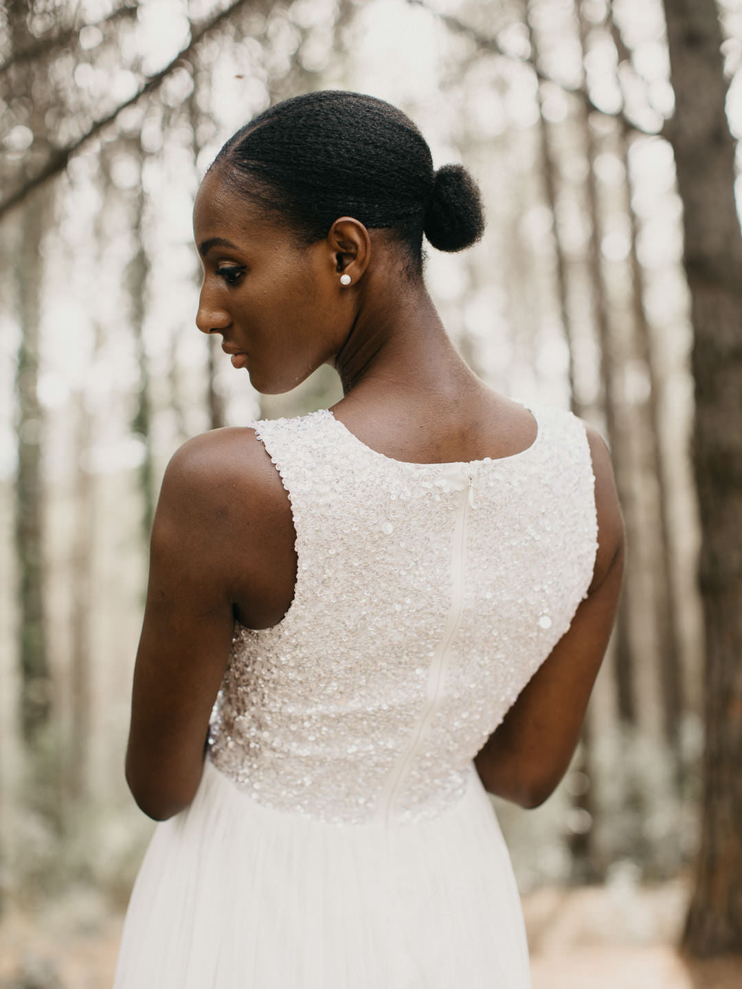 White Bridal Maxi Dress