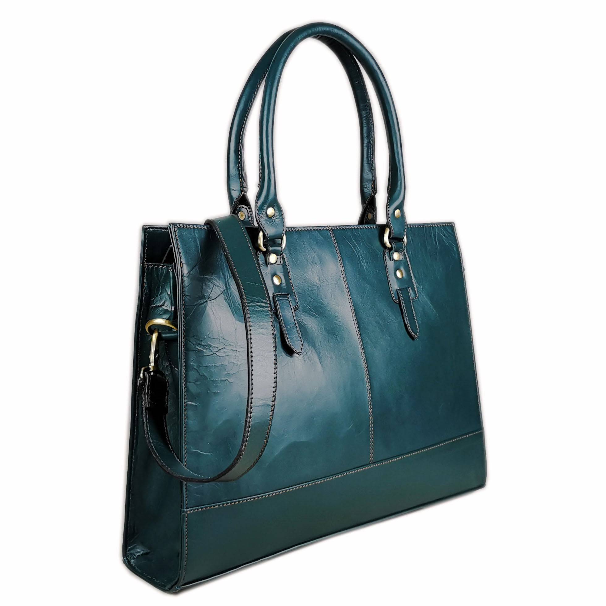 17" Full-Grain Laptop Bag