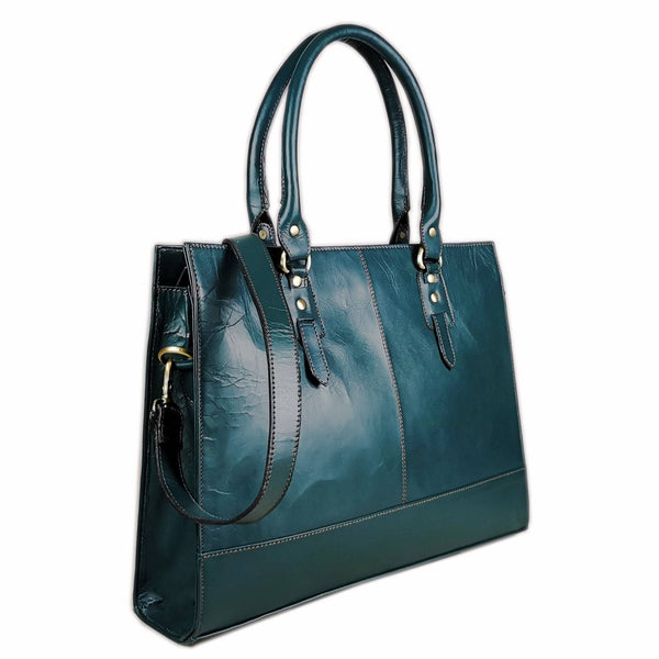17" Full-Grain Laptop Bag
