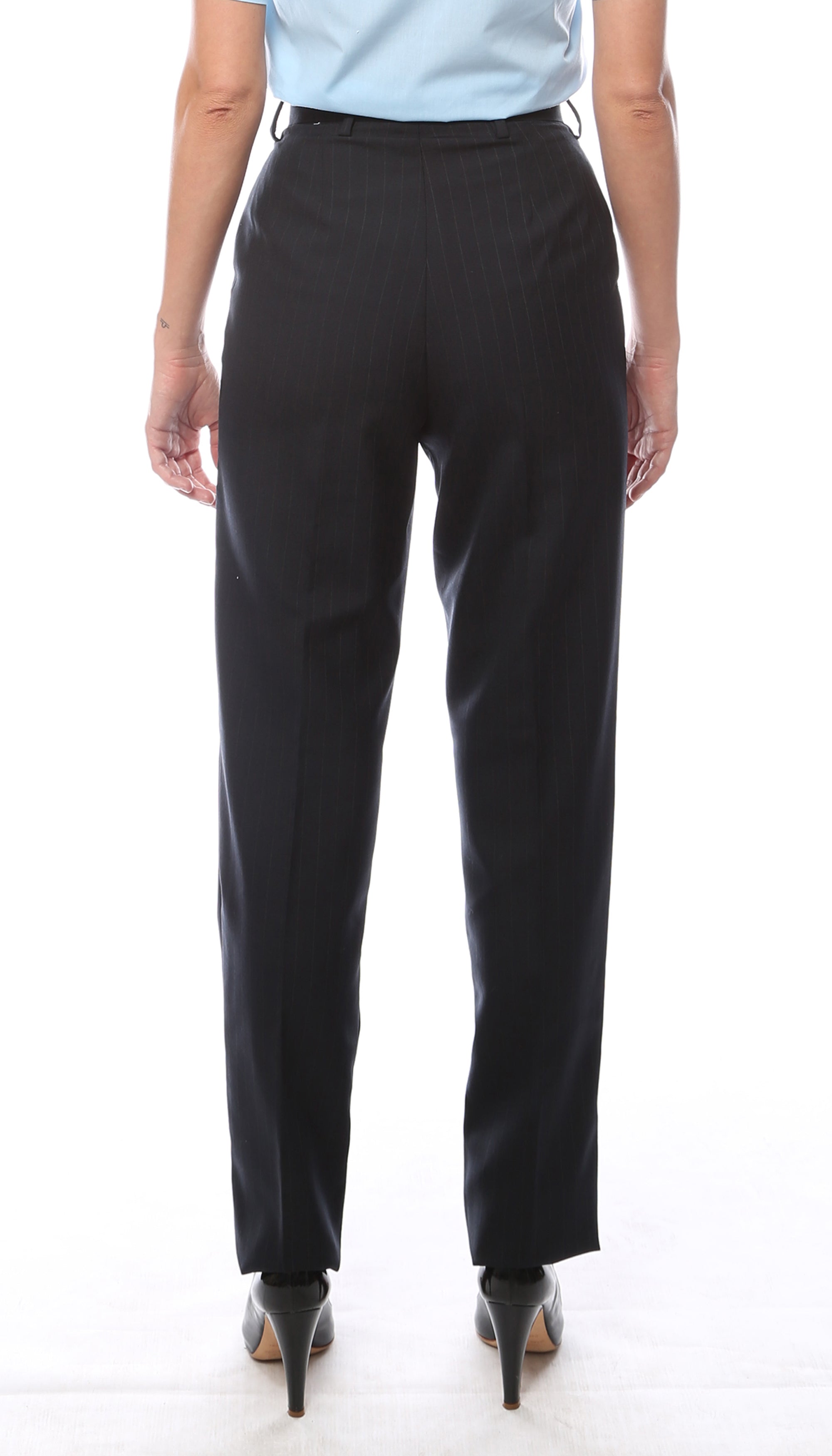 Stretch Poly Wool Dress Pants
