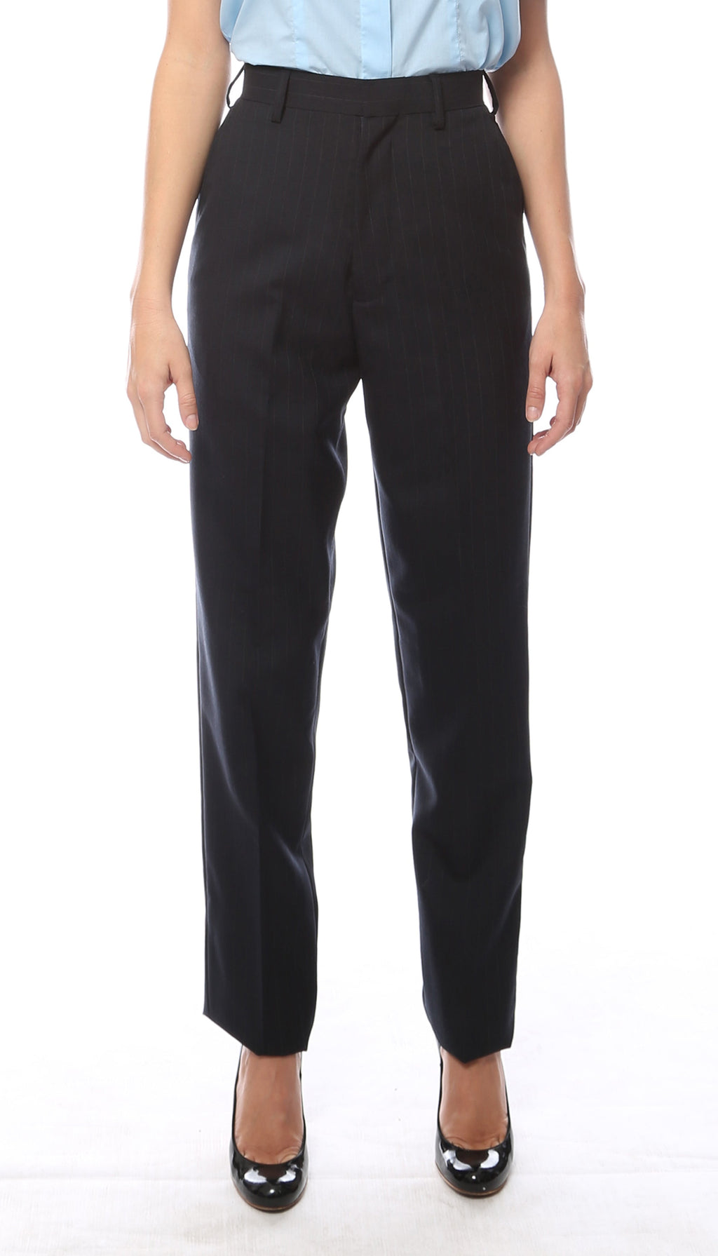 Stretch Poly Wool Dress Pants