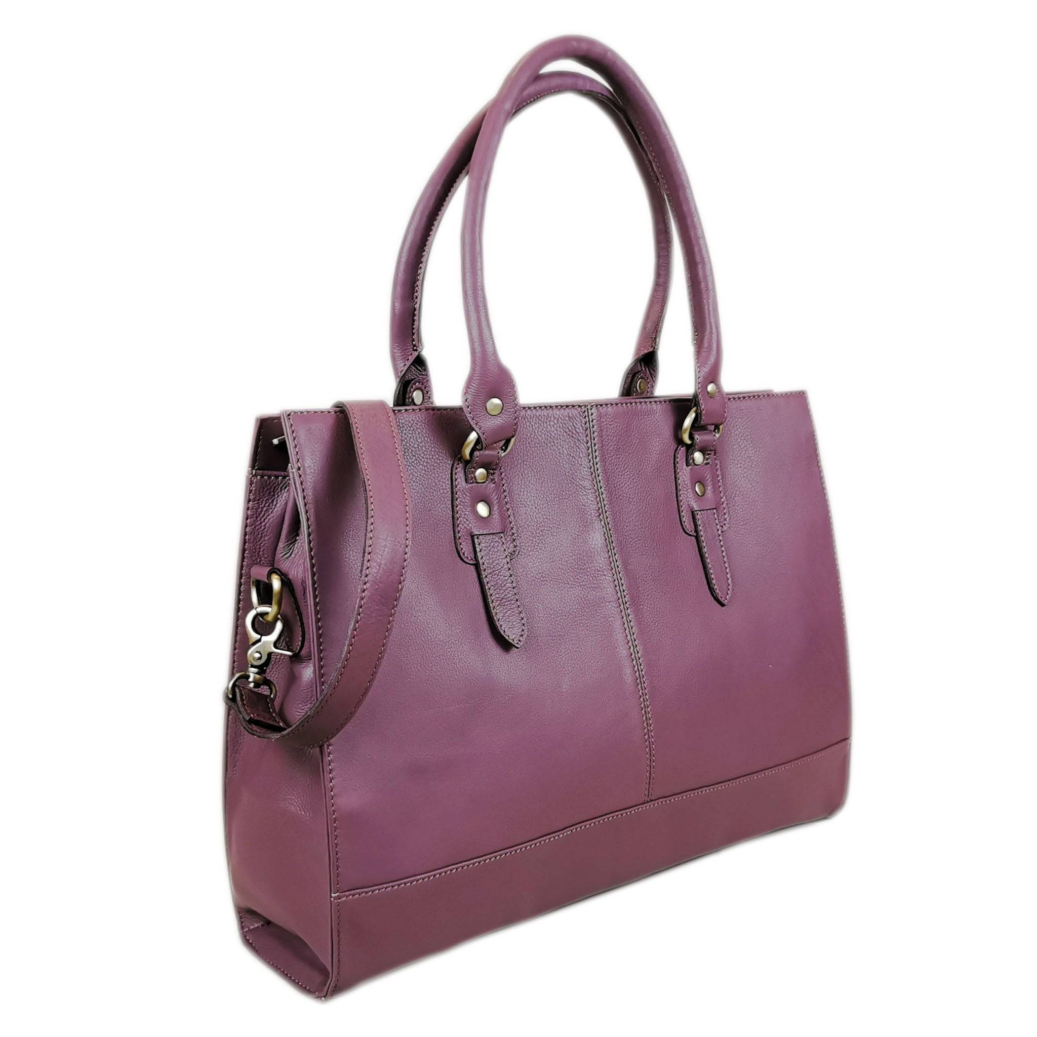 17" Full-Grain Laptop Bag