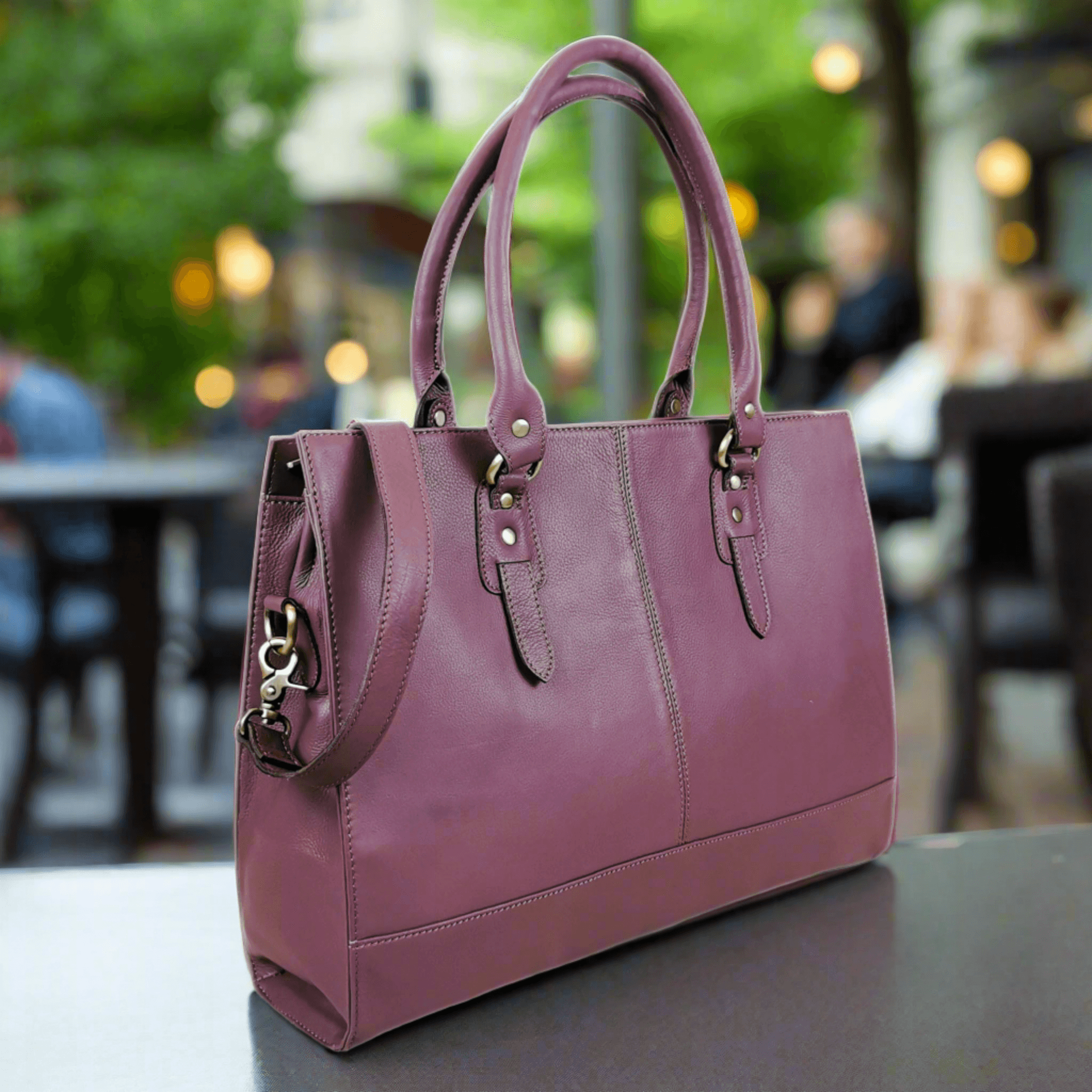 17" Full-Grain Laptop Bag