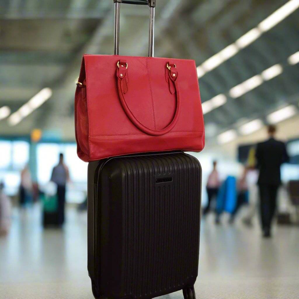 17" Full-Grain Laptop Tote