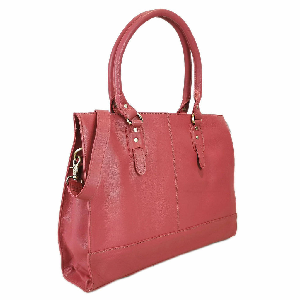 17" Full-Grain Laptop Tote