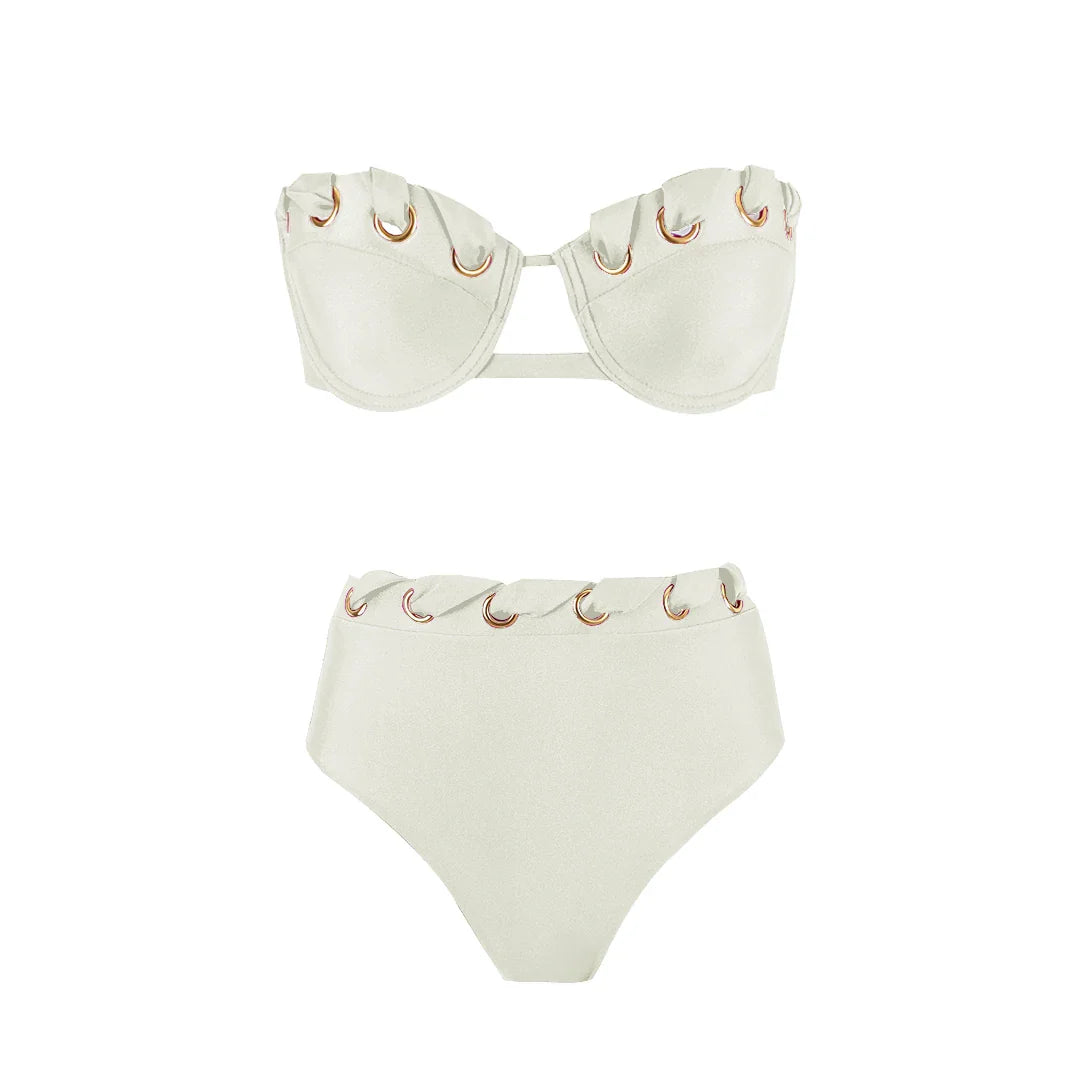 High Waist Underwire Bikini