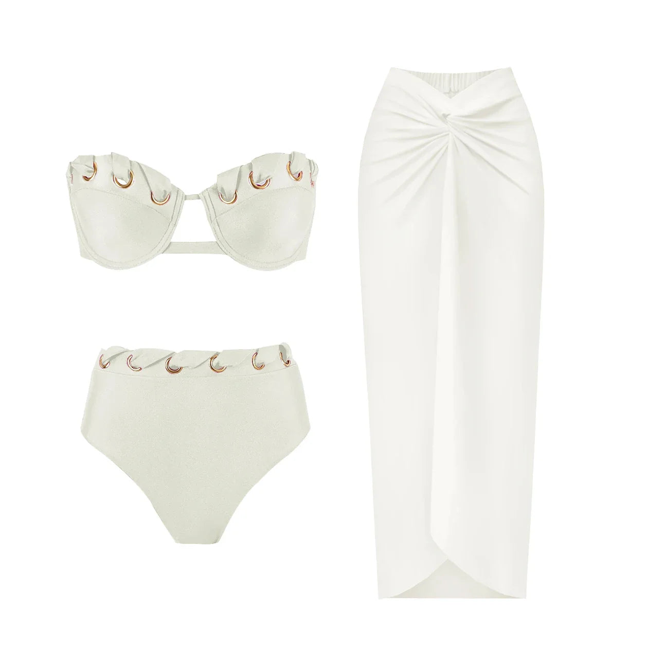 High Waist Underwire Bikini