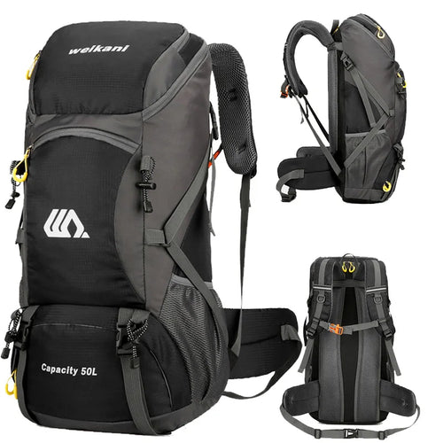 50L Waterproof Nylon Backpack