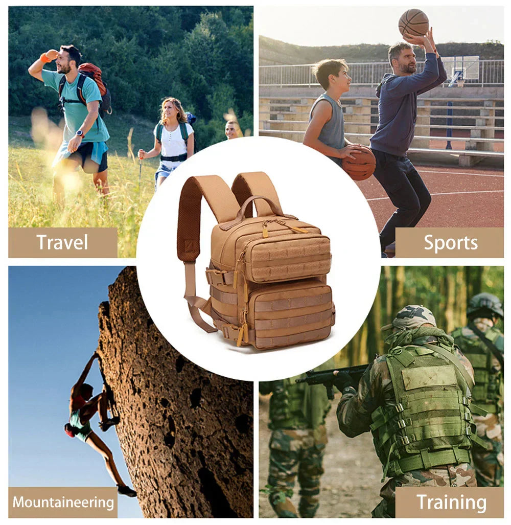 9L Oxford MOLLE Daypack