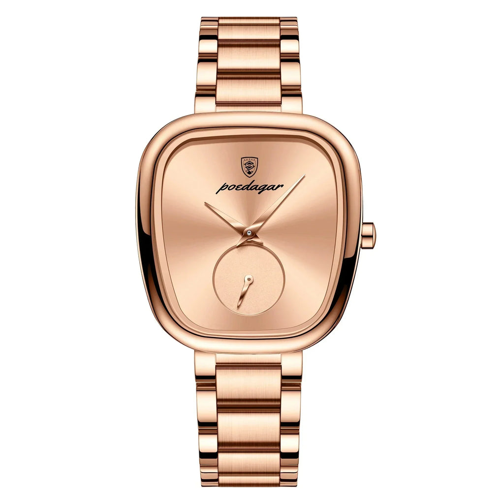 Rose Gold Waterproof Watch