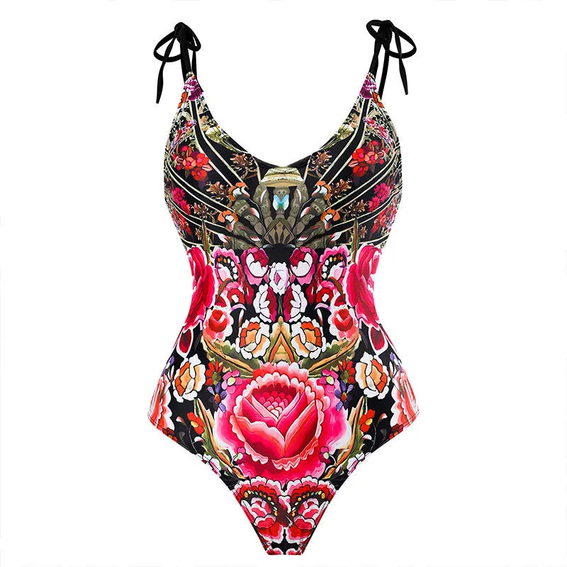 Floral Quick-Dry One-Piece