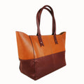 Full-Grain Leather Work Tote