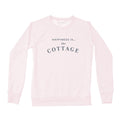 Women's Cottage Crew Sweatshirt, Ballet Pink