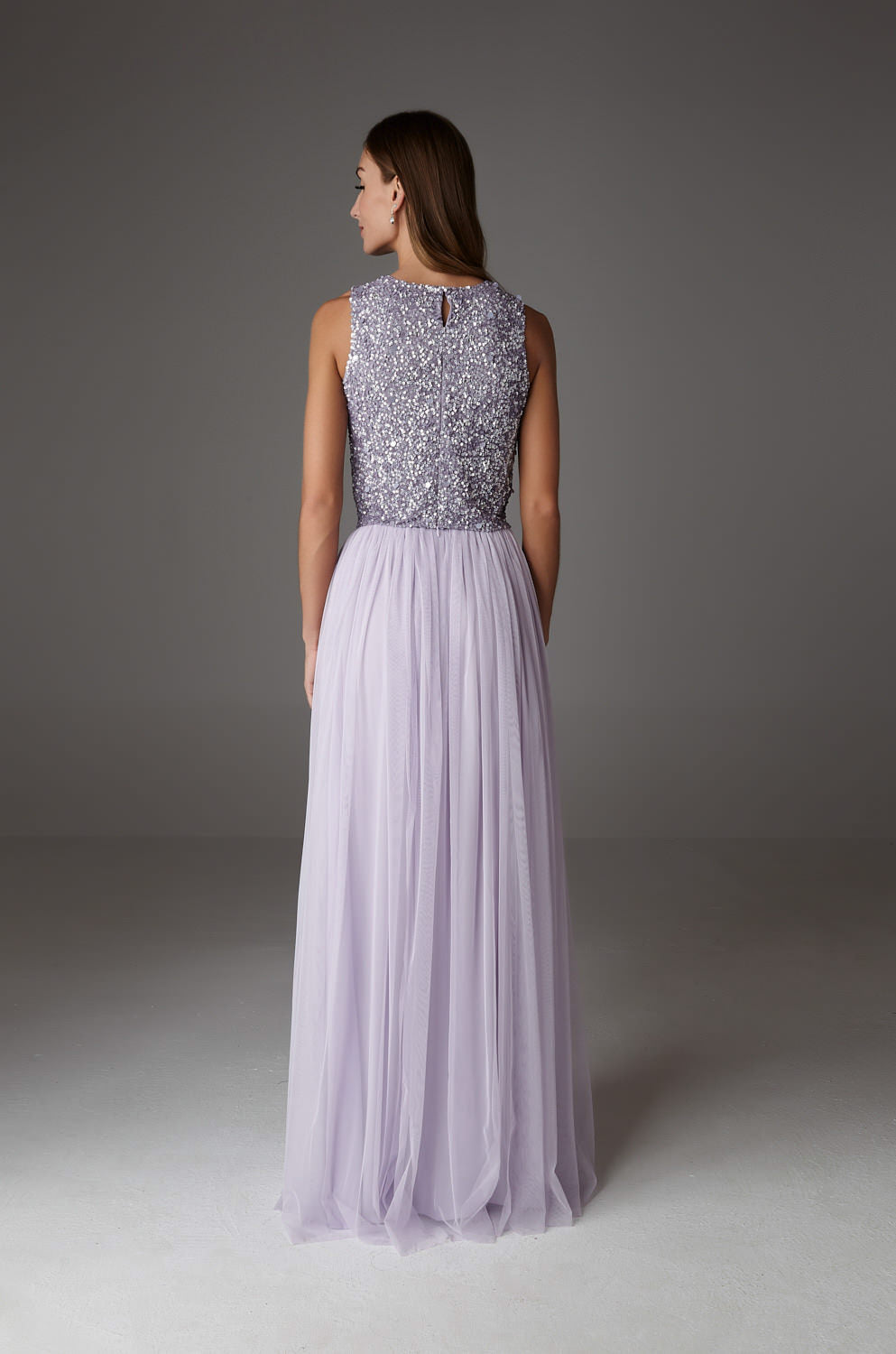Ines Lilac Maxi Skirt