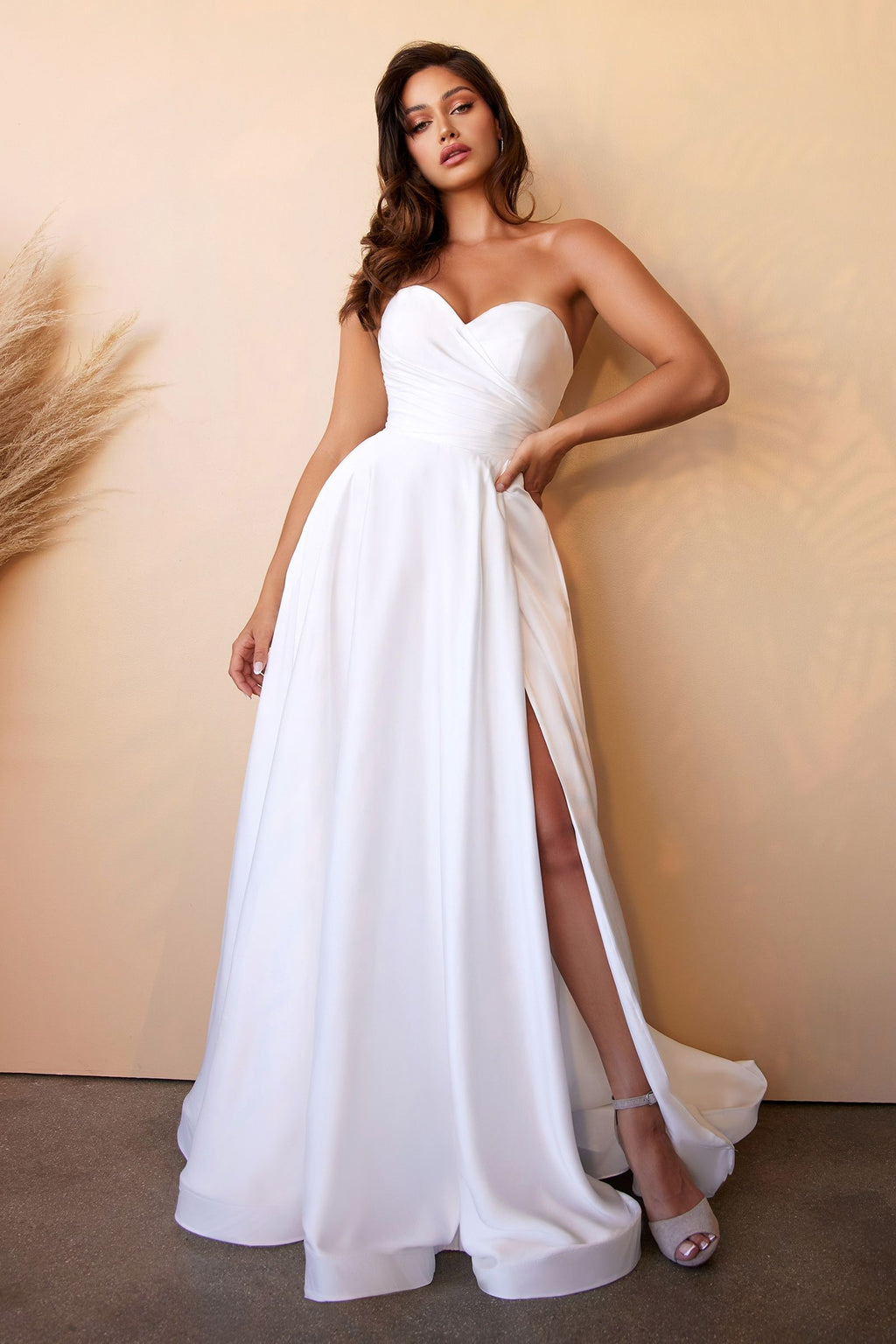Satin Sweetheart Bridal Gown