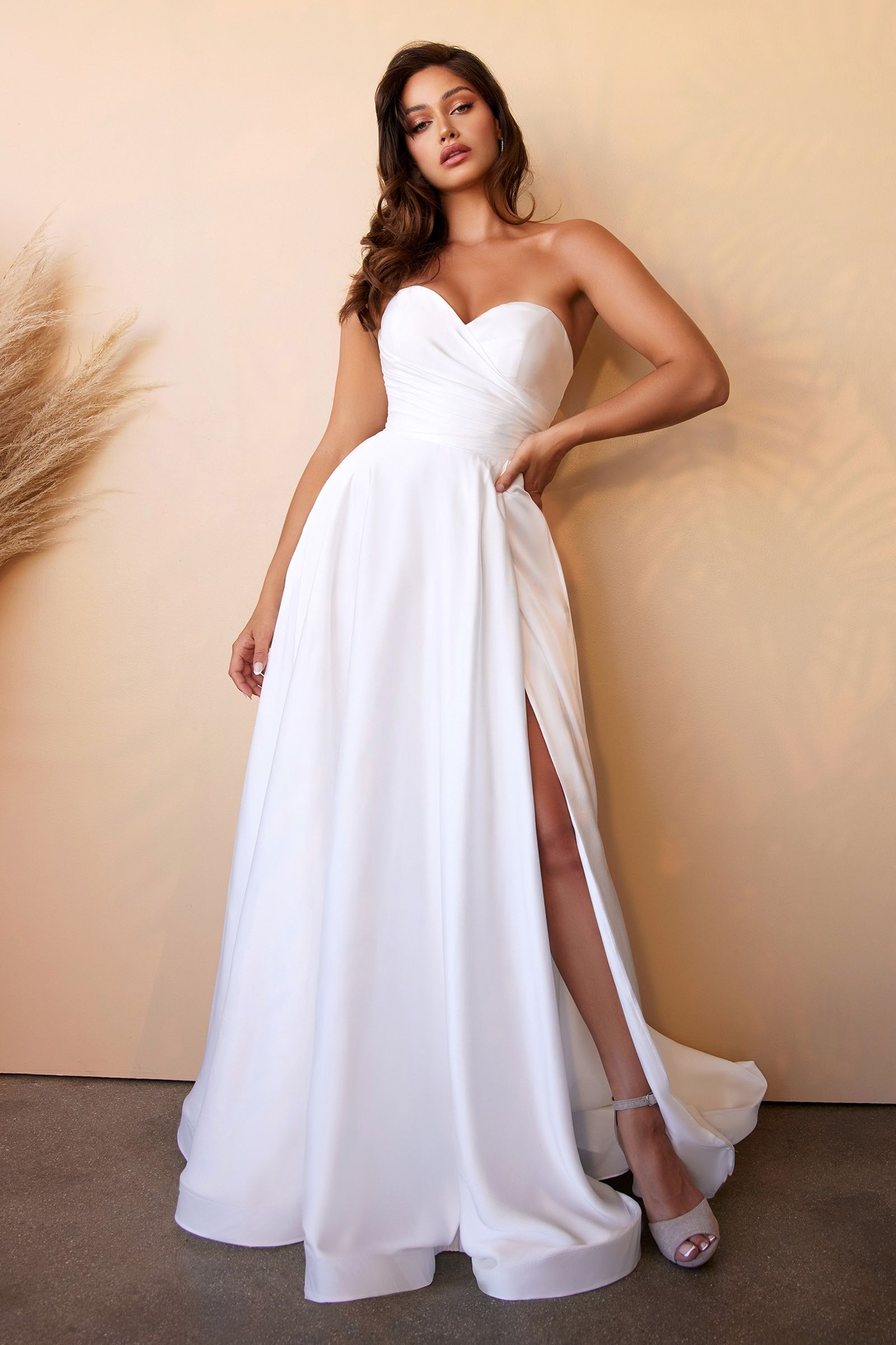 Satin Sweetheart Bridal Gown