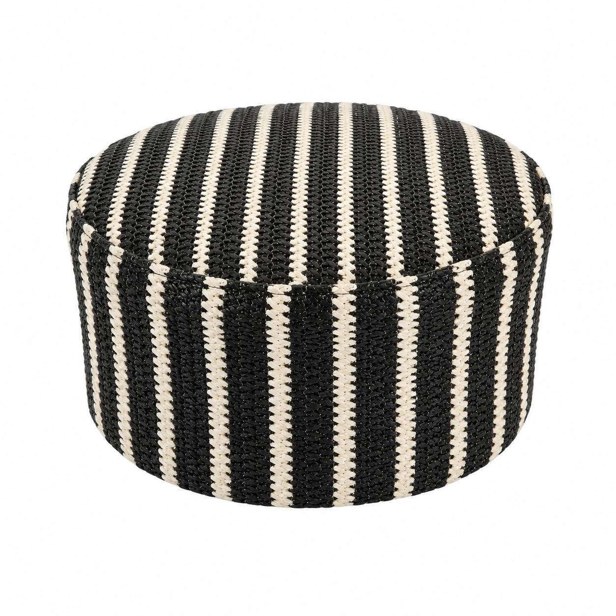 Striped Cotton Boho Beret