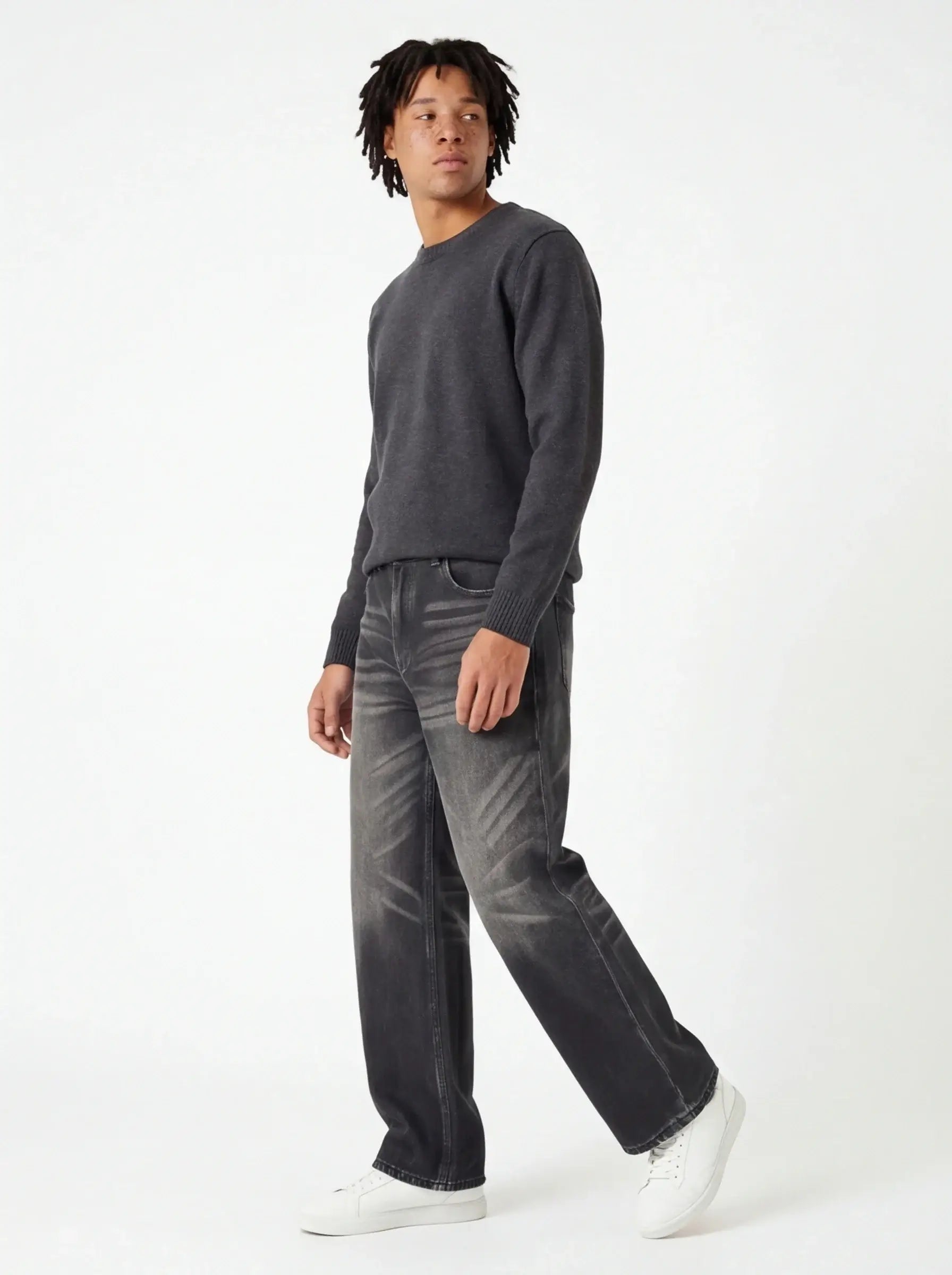 Combed Relaxed Jeans