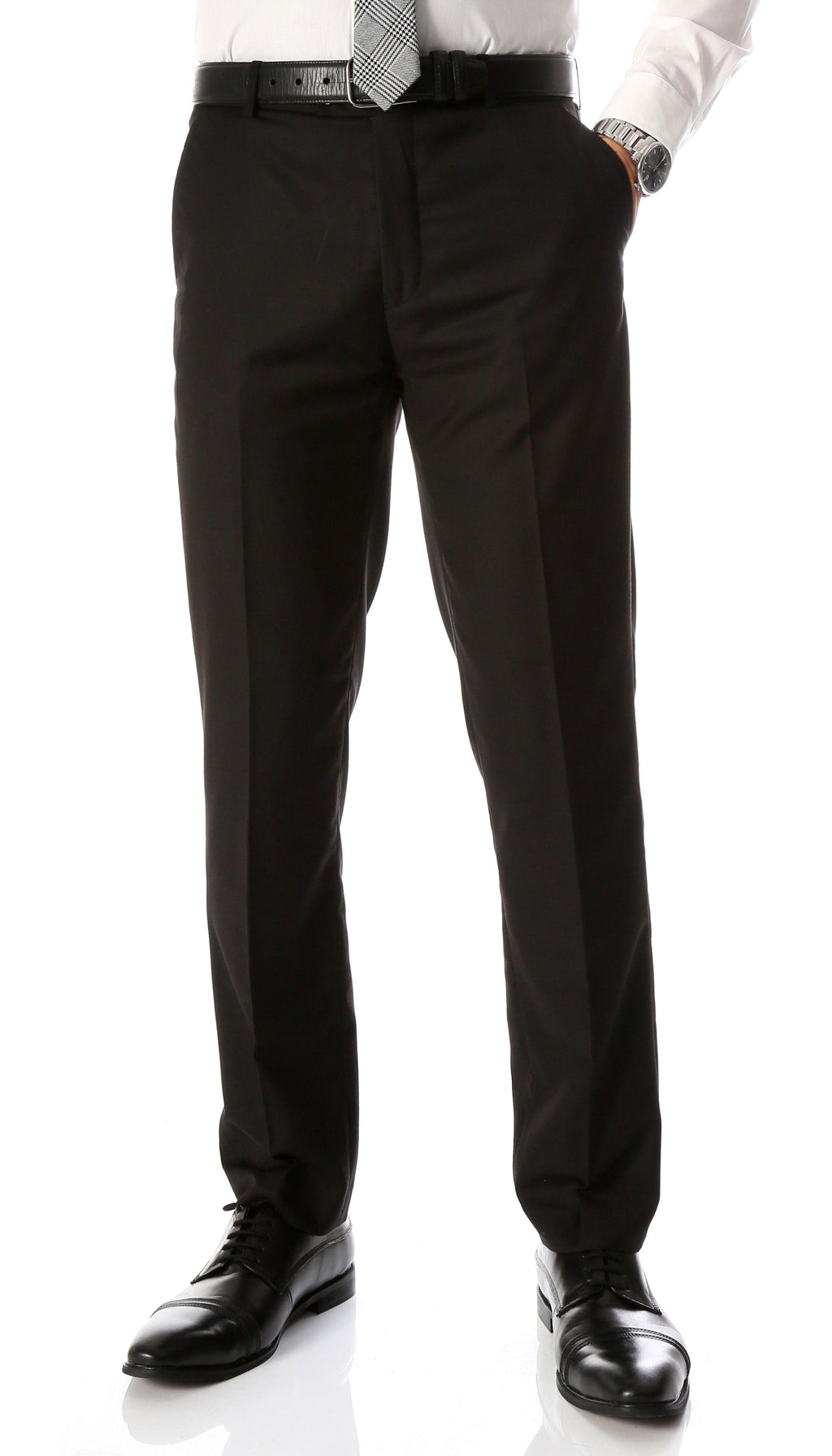 Slim Fit Viscose Dress Pants