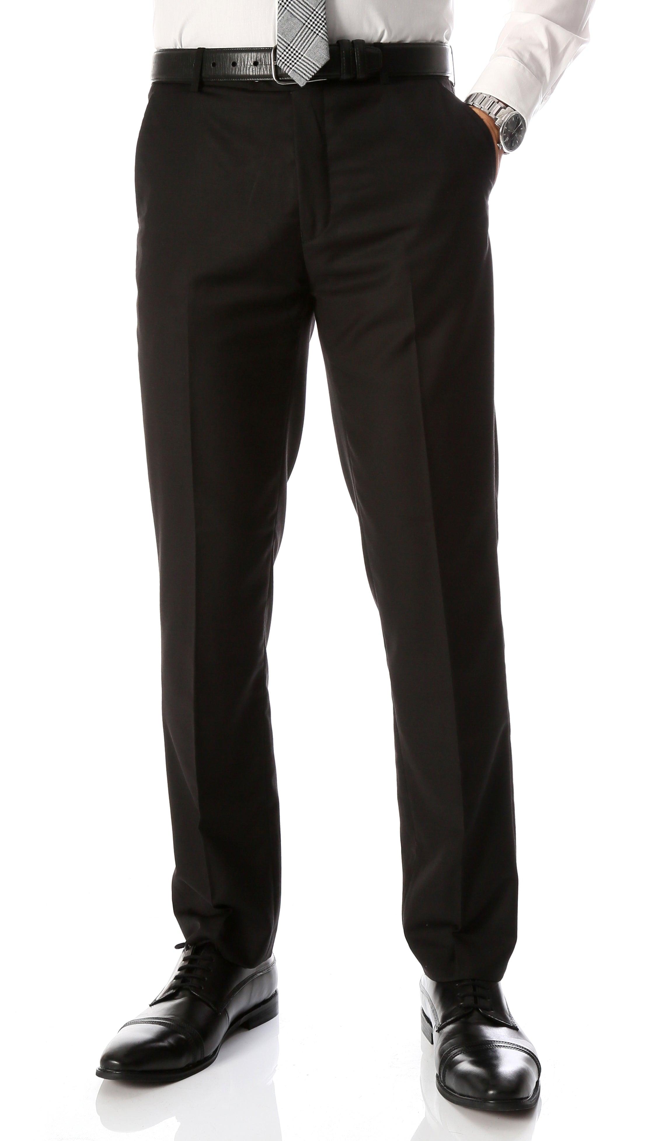 Slim Fit Viscose Dress Pants