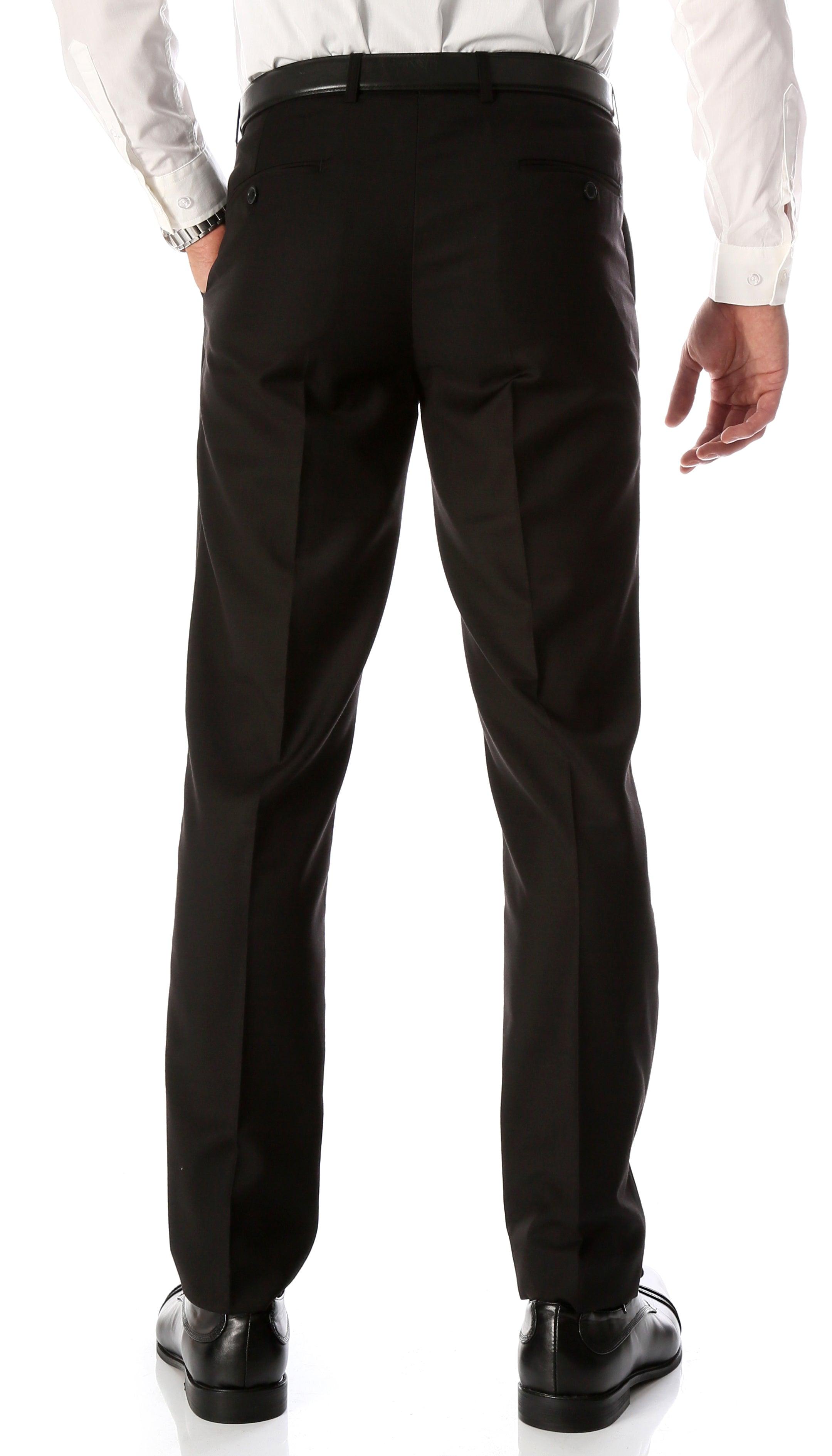 Slim Fit Viscose Dress Pants
