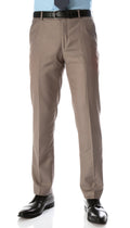 Taupe Slim Fit Dress Pants