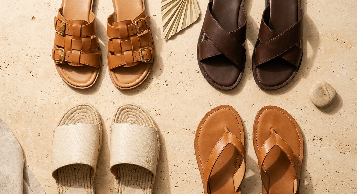 Sandals and slippers collection