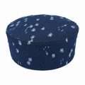 Striped Cotton Boho Beret
