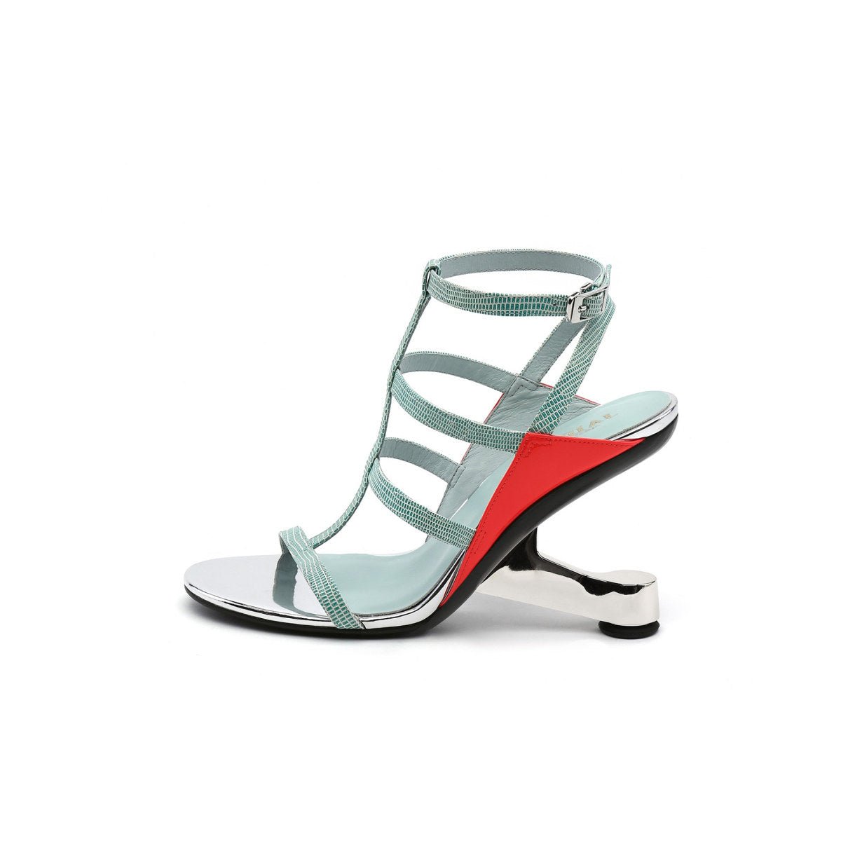Heel-Less Strappy Gladiator Sandals