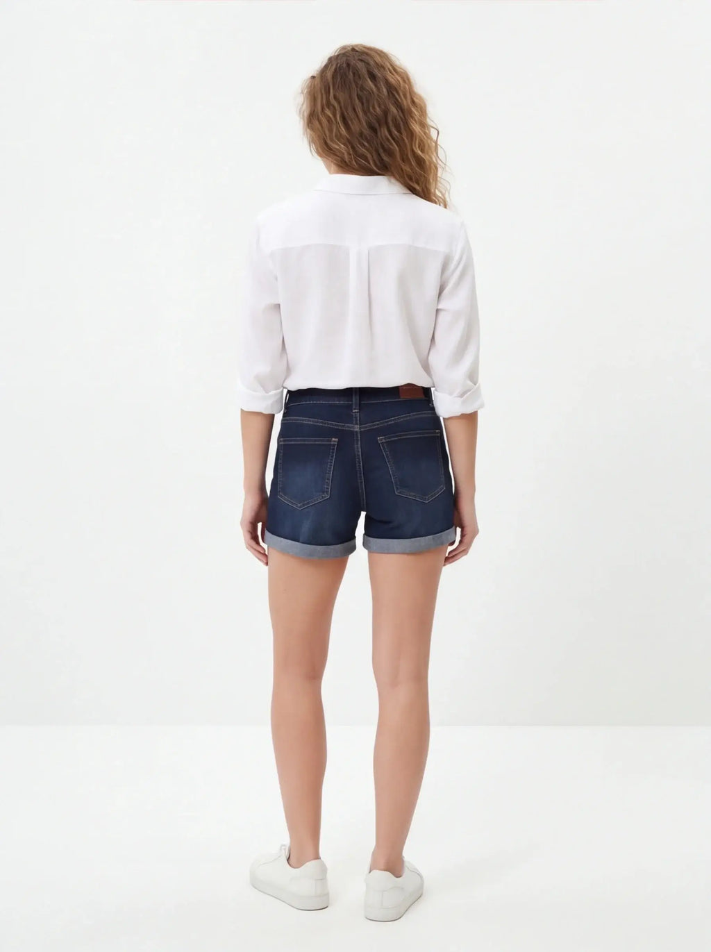 Textured Relaxed Fit Shorts