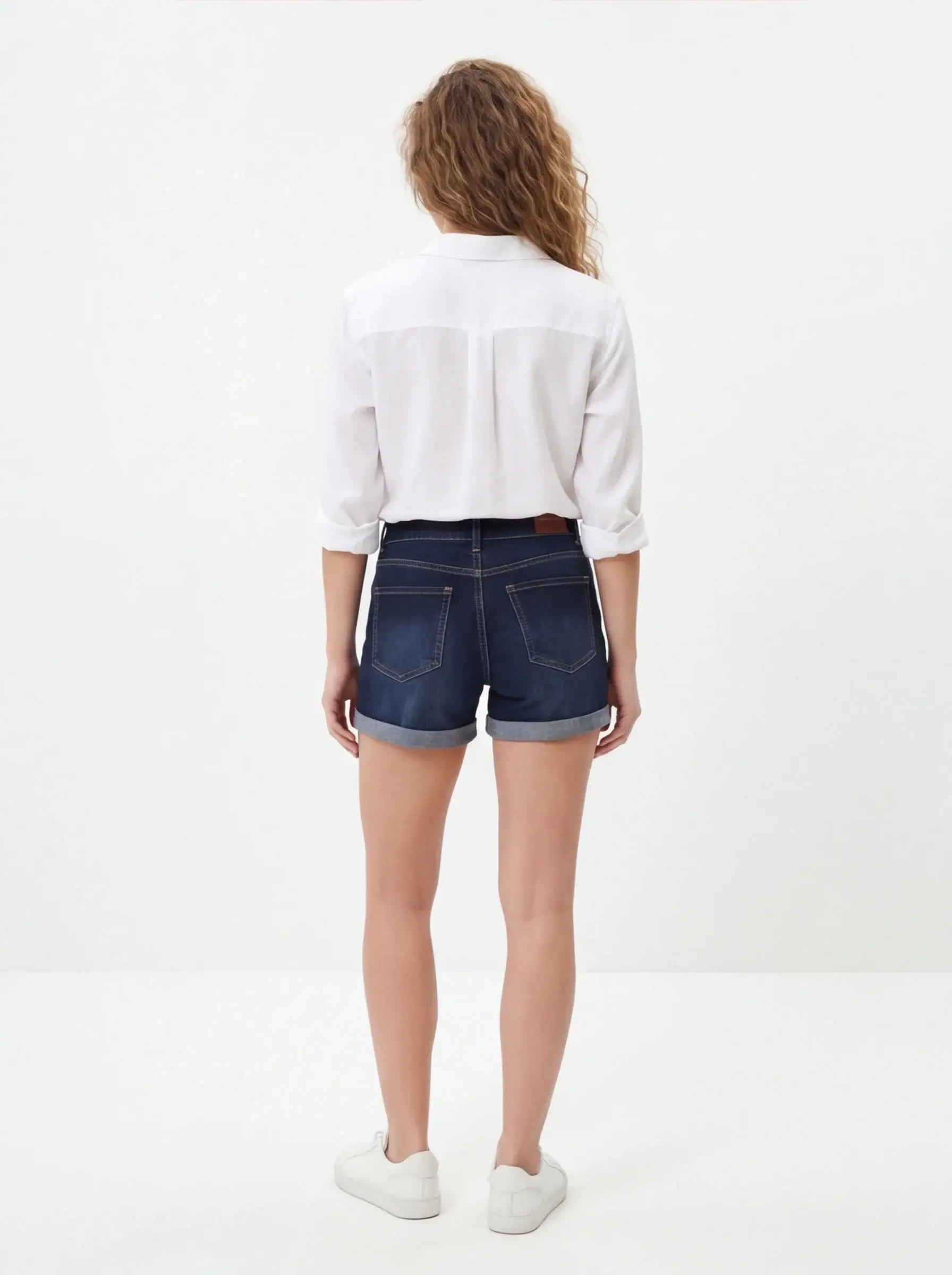 Textured Relaxed Fit Shorts