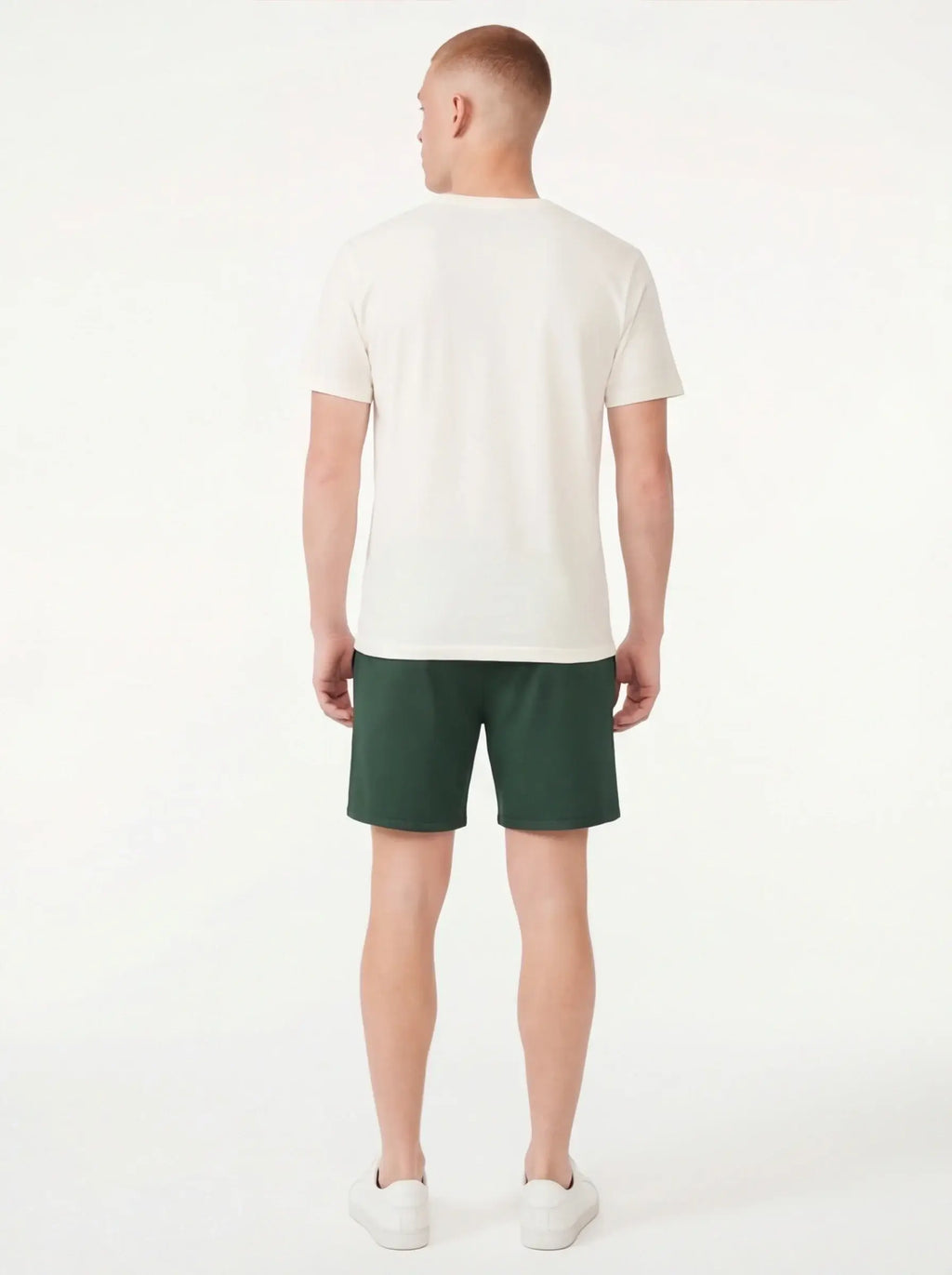 Combed Cotton Relaxed Shorts