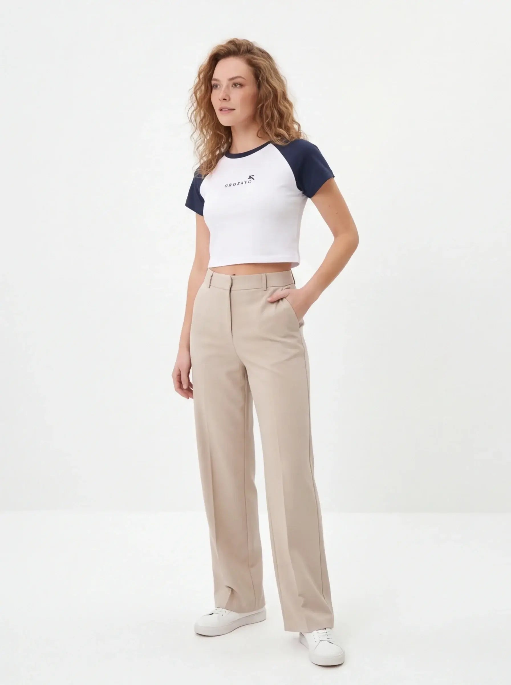 Dense Minimalist Crop Top