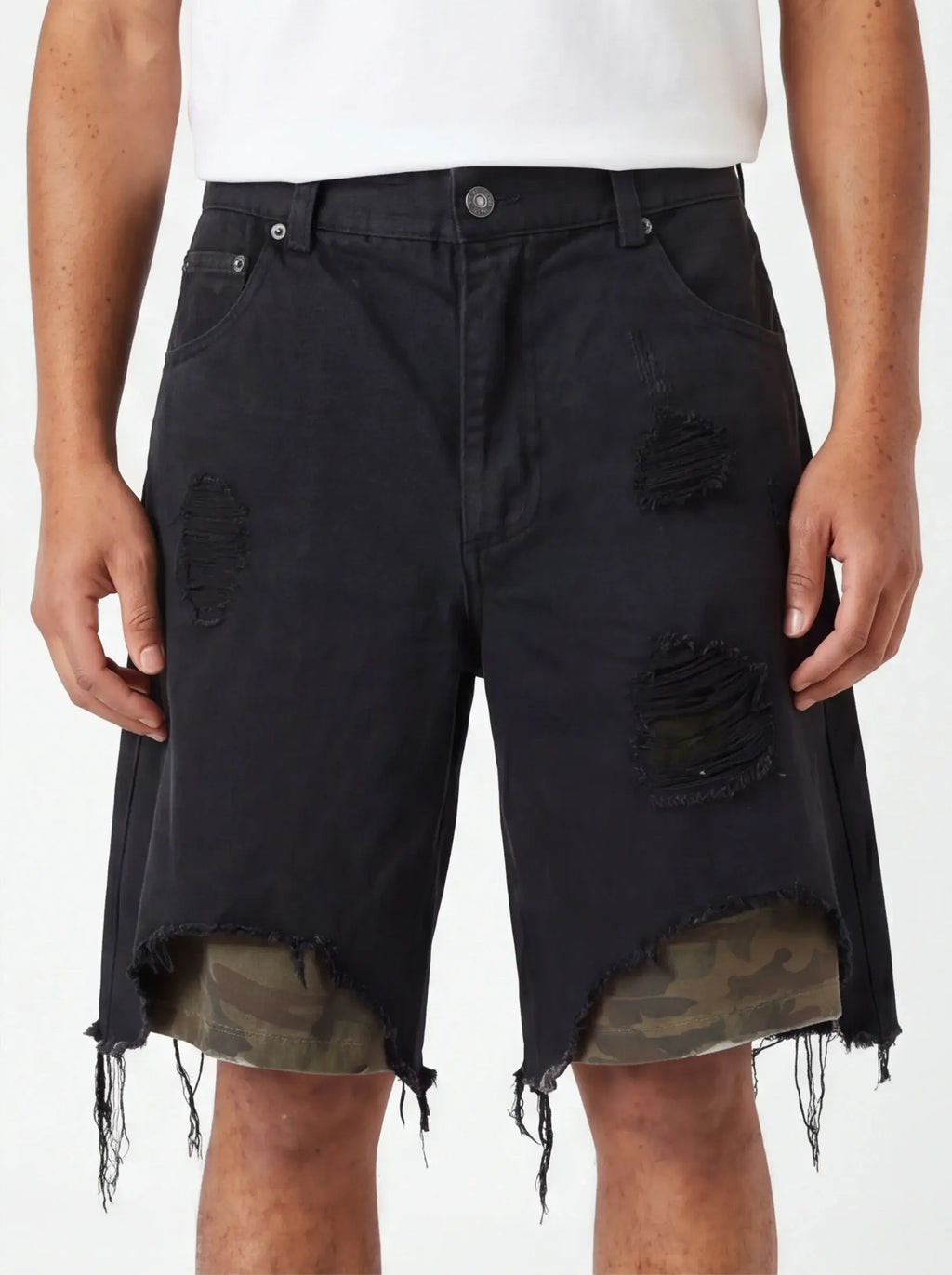 Combed Cotton 3/4 Shorts
