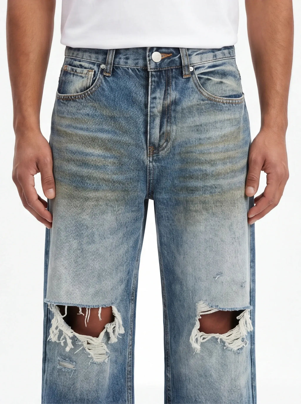 Sustainable High-Waisted Jeans