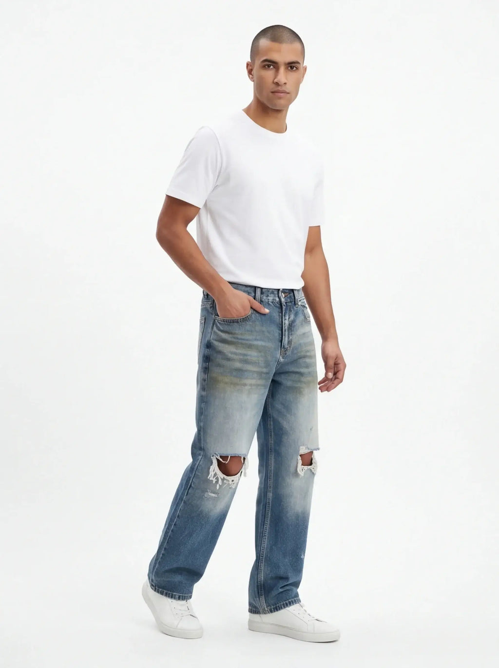 Sustainable High-Waisted Jeans