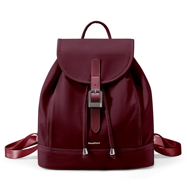 Water-Resistant Flap Backpack