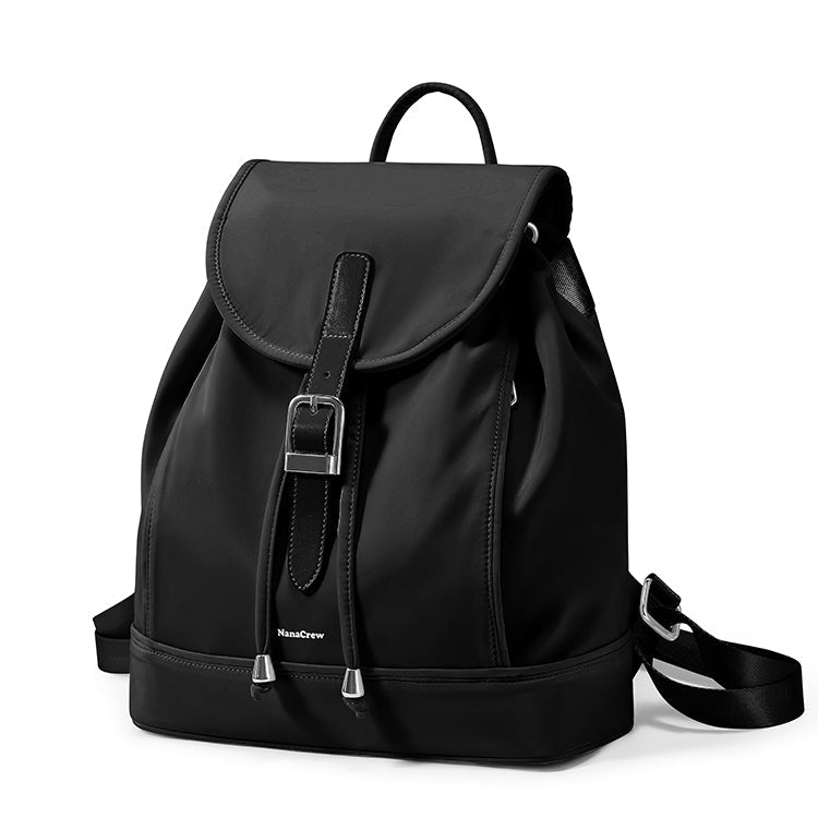 Water-Resistant Flap Backpack