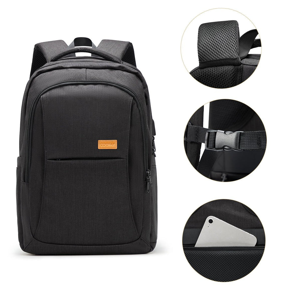 USB Waterproof Laptop Backpack