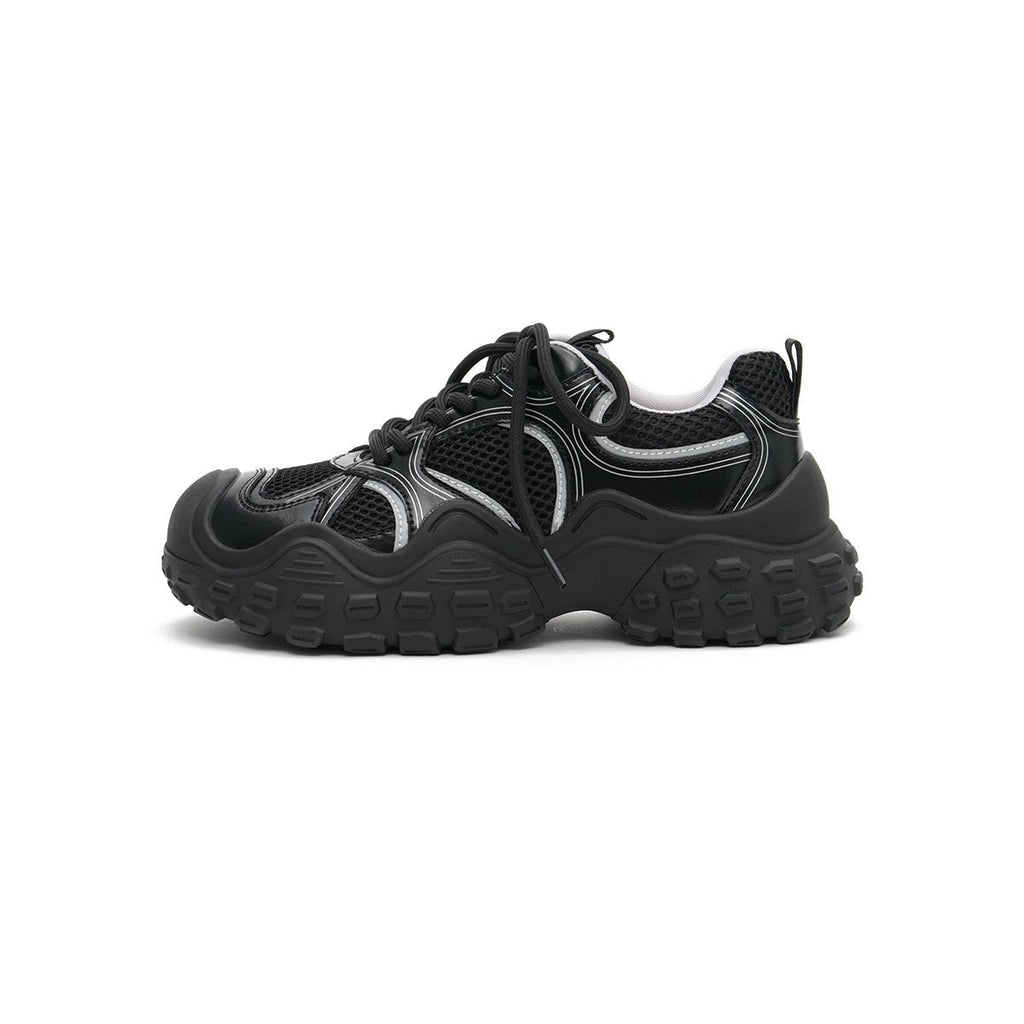 Women's Chunky Breathable Running Shoes – Wavy All-Terrain Trainers