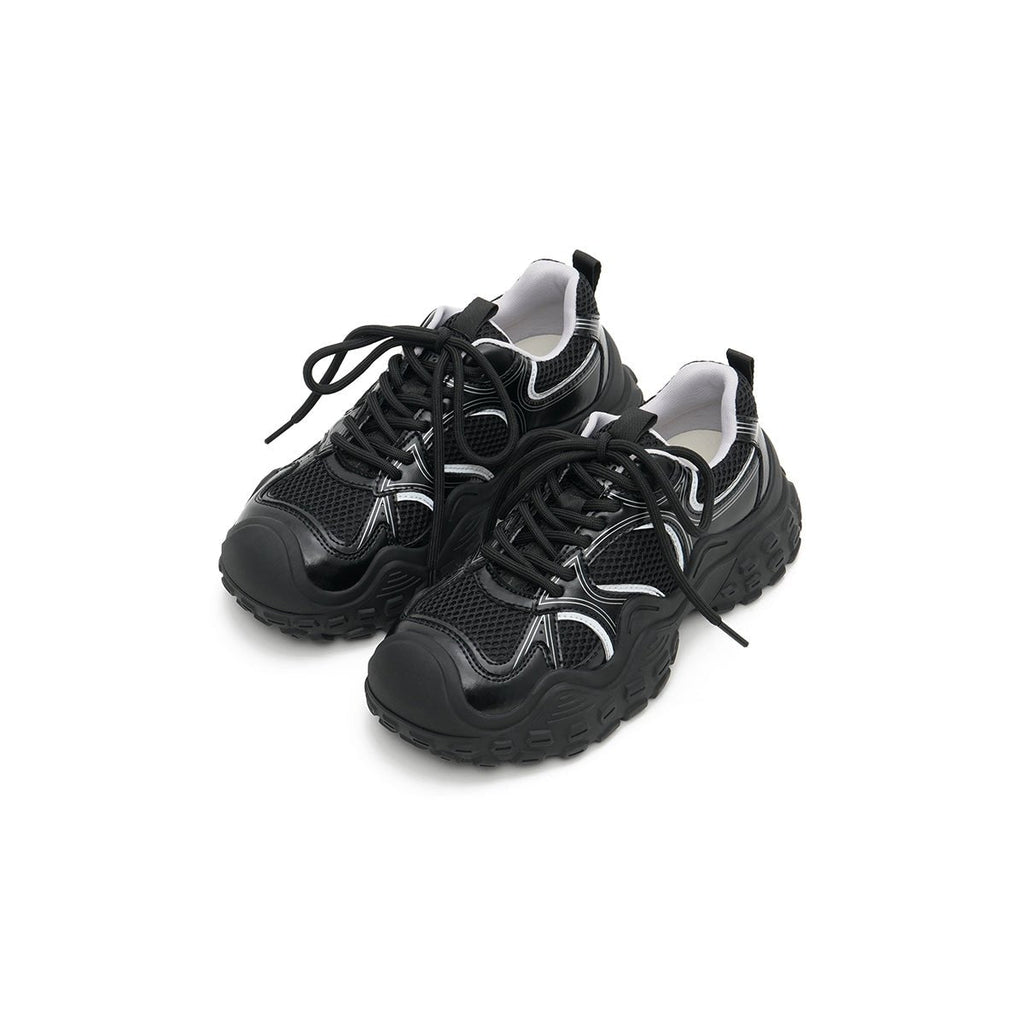 Women's Chunky Breathable Running Shoes – Wavy All-Terrain Trainers