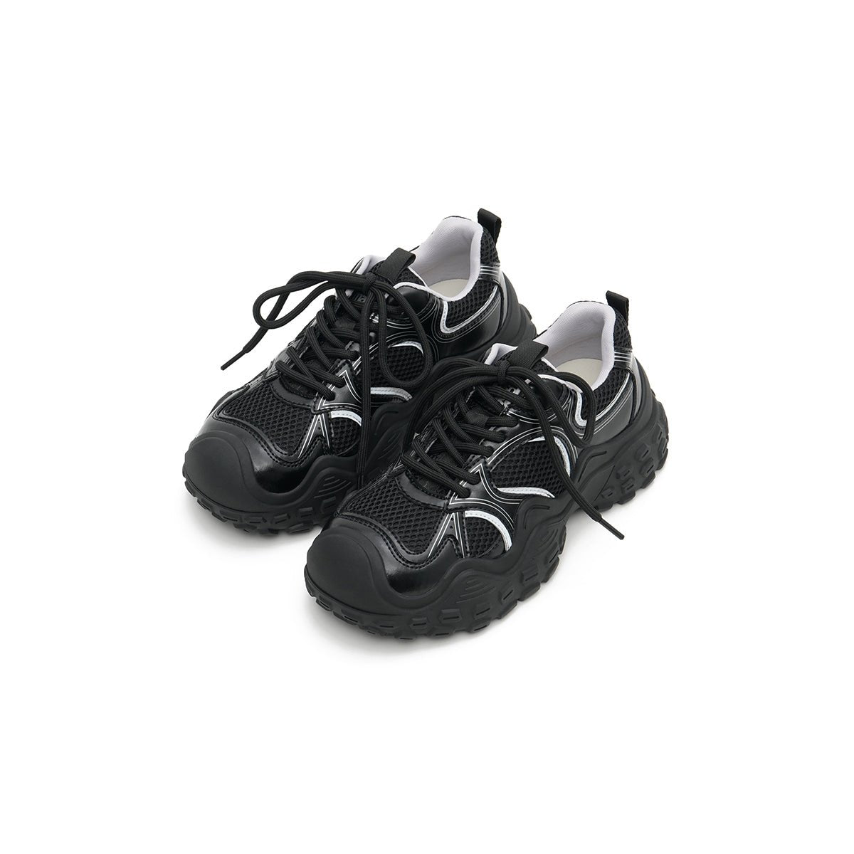 Women's Chunky Breathable Running Shoes – Wavy All-Terrain Trainers